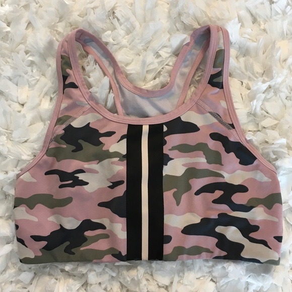PINK Victoria's Secret Other - PINK Victoria's Secret Pink Camo Sports Bra